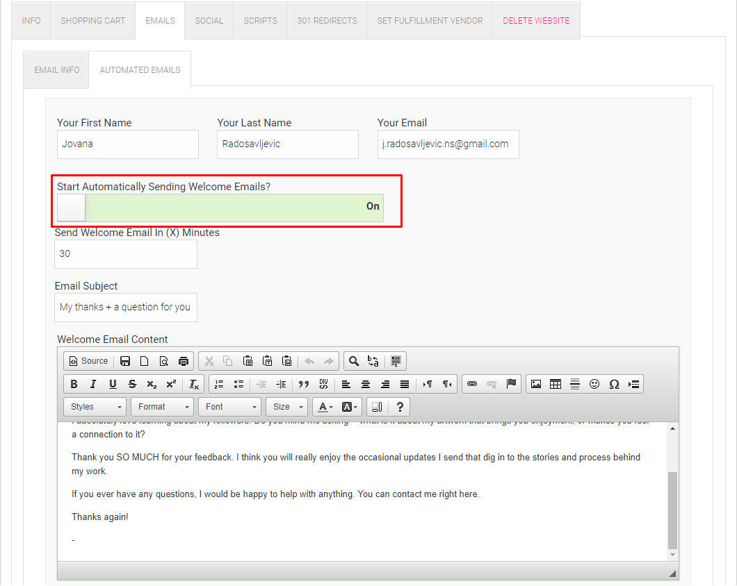 Everything you need to know about Automated Hand-To-Hand Emails ...